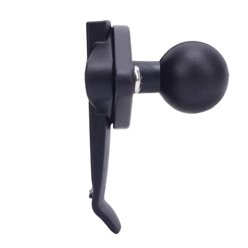 VGEBY Motorcycle GPS Mount with 1 Inch Ball, Nylon Black (Back Clip Kit) — view 3