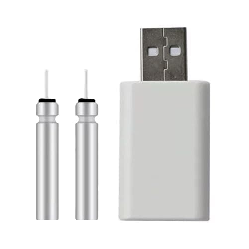 1 Set Electric Fishing Float Charger USB Rechargeable Mini Electronic Fishing Float Reusable for Outdoor Fishing Socket Power Bank Computer (double hole)