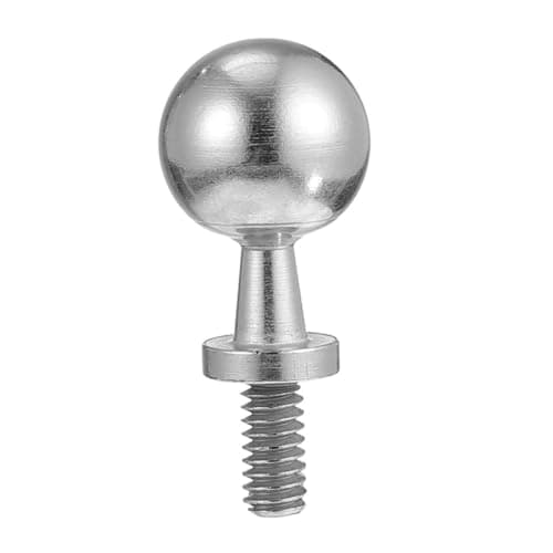 Zerodeko Camera Tripod Adapter Screw 1/4 Thread Steel Small Screw for Projector Tripod Fixing Replacement for Quick Release Plate in Silver
