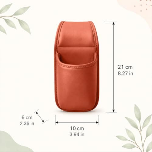 Multi-Pocket Car Door Organizer Leather Side Pocket Storage Bag Cup Holder — view 6