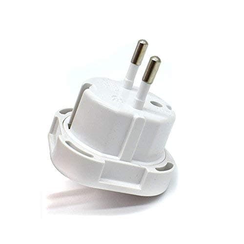 TEC UK - 2 x UK to EU Europe European Travel Adapter suitable for France, Germany, Spain, Egypt, China - Refer to Product description for Country list — view 4
