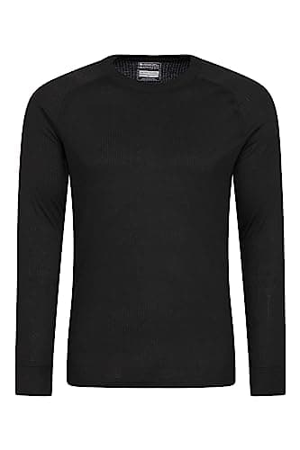 Mountain Warehouse Talus Mens Thermal Top & Pants Set Black (T L — view 4