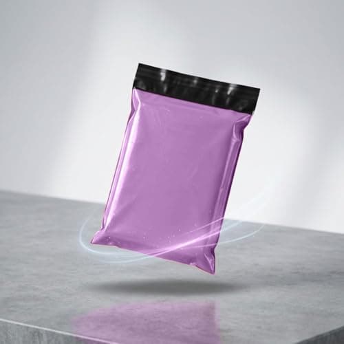 iSOUL Parcel Bags, 17x24 Vinted Strong Large Mailing Postal Postage Bags [Use in Parcel, Delivery, Shipping, Mail, Package] [432mm x 610mm] Purple Bags — view 6