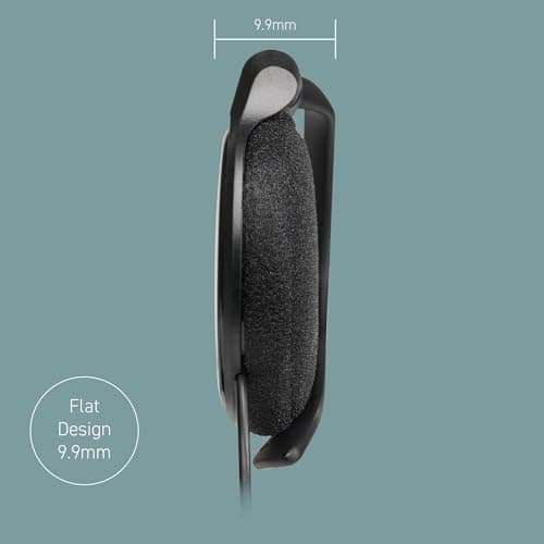 Panasonic RP-HS46E-K Slim Clip on Earphone - Black — view 3