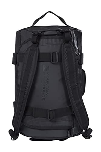 Mountain Warehouse Cargo Bag - 40 litres - Carry Handles, Durable Daypack Rucksack with Full Opening compartments & Carry Handles - All Season Camping, Hiking & Outdoors Black One Size — view 4