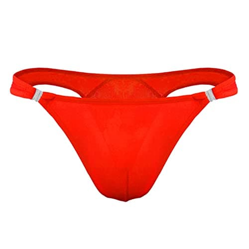 Mens Men Briefs Thong Soft 3D Brief Travel Multipack Underwear Colourful — view 3
