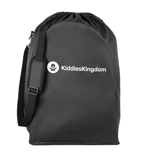 Kiddies Kingdom Stroller Travel Bag – Durable, Lightweight & Waterproof Pushchair Bag for Air Travel, Fits Most Strollers – Ideal for Holidays, Airport Check-in & Easy Baby Gear Transport — view 2