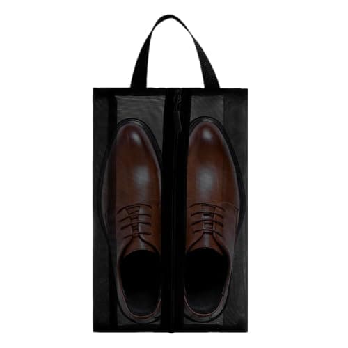 Shoe Covers for Travel Moist-Proof Clear Mesh Storage Packing Pouches