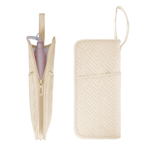 SITHON Hot Iron Holder & Mat Heat, Resistant Hair Tools Travel Bag