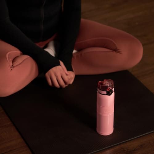 City Cool Stainless Steel Insulated Filter Water Bottle Rose Pink 500ml — view 5