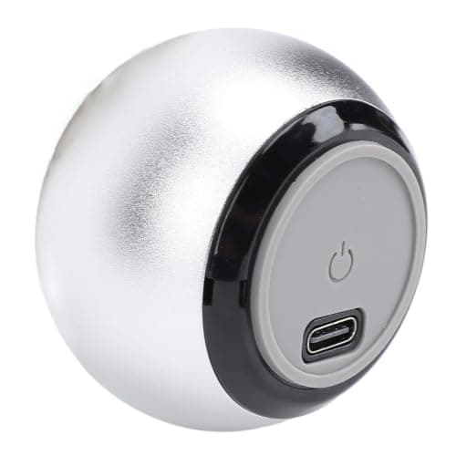 BT 5.3 Mini Speaker Portable Wireless Portable Speaker Aluminum Alloy Stereo Sound 360° Bass Diaphragm (Silver)