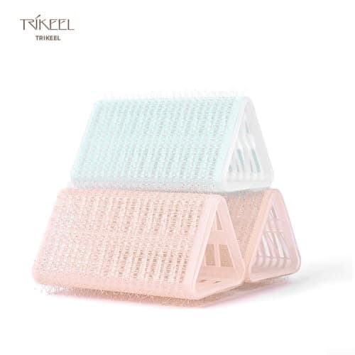 HonseadekNo Heat Triangle Hair Rollers Plastic Curling Rods for — view 6