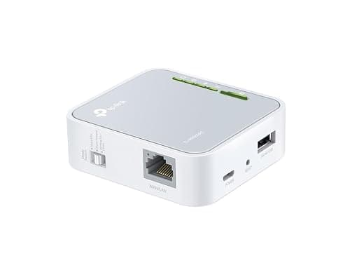 TP-Link TL-WR902AC AC750Mbps Dual Band Wi-Fi Travel Router, Portable WiFi Solution Support Router/Hotspot/Range Extender/Mode/Access Point Mode, 1 USB 2.0 Port/1 Micro USB Port, 1 WPS Button, UK Plug — view 3