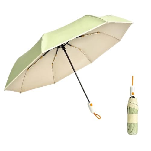 Windproof Strong Automatic Folding Travel Premium Large Umbrella for Rain