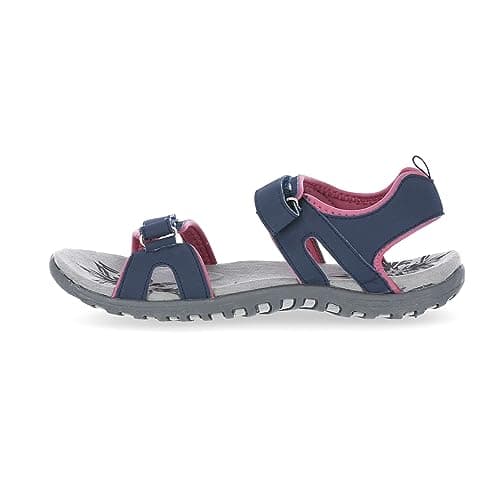 Trespass Womens Walking Sandals Serac Navy Dusty Rose in Size - 39 — view 3