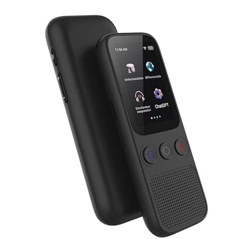 Translator Device No WiFi Needed 138 Languages, Accents, Rechargeable — view 6