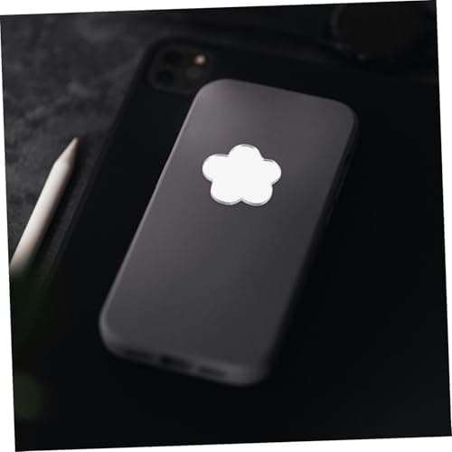 Mirror Decals for Phone, Acrylic Flower Shape, Self-Adhesive, 5 Pack — view 5