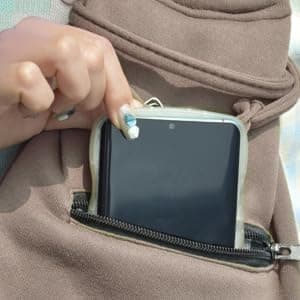 CUBY Puppy Carrier Sling Lightweight Travel for Small Pets Hands-Free-Khaki — view 6
