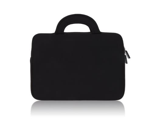 amCase Chromebook Case-11.6 to 12 inch Neoprene Travel Sleeve with Handle-Black — view 3