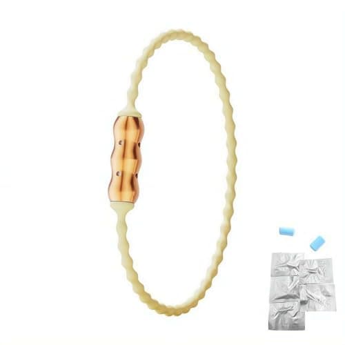 Essential Oil Mosquito Repellent Wristband for Outdoor (Yellow)