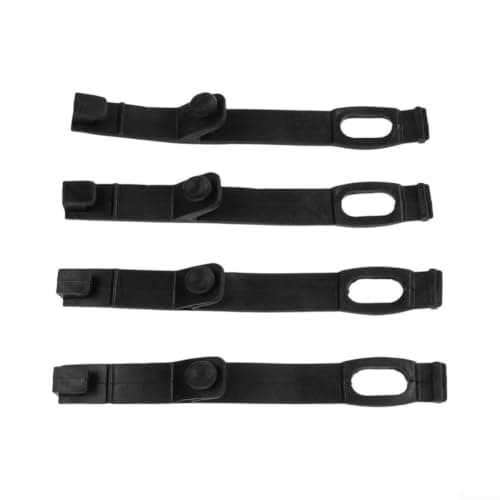Motorcycle Headlamp Mounting Bands Black Rubber Motorcycle — view 5
