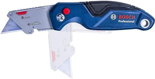 Bosch Professional Universal Folding Knife with Blade Compartment in Metal Handle (incl. Two Replacement Blades, Blister Packaging) – Amazon Exclusive — view 3