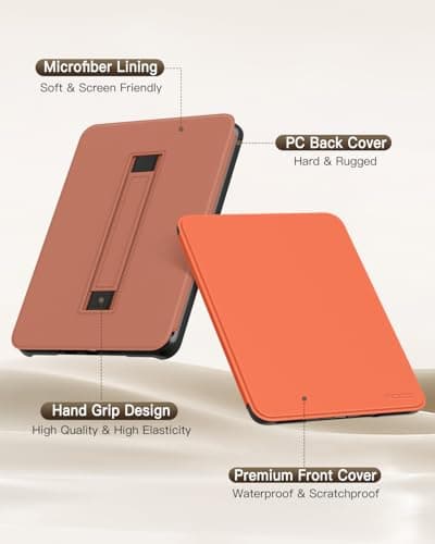 MoKo Case for 6" Kindle (11th Generation-2024/2022 Release), Orange — view 5