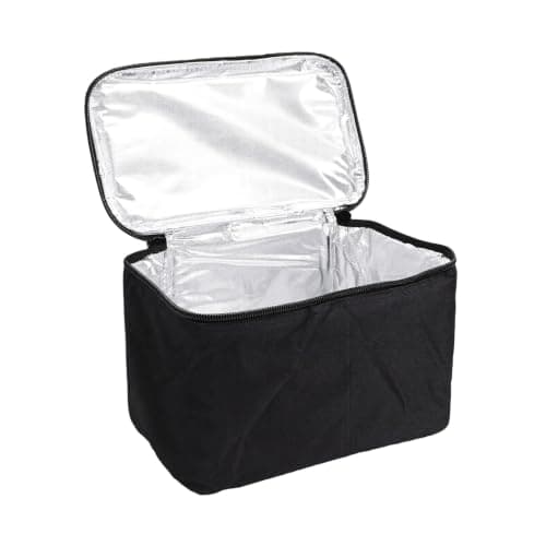 Insulated Cooler Bag Leakproof for Travel Office Road Trips Black 30 X 15 X 20 Cm — view 4