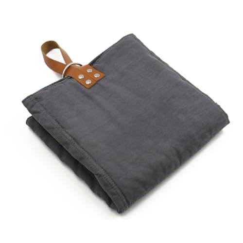 Paws&Co Dog Blanket for Travel, Foldable, Portable, Perfect for Camping, Picnic, Outdoor (Grey, 75 x 50 — view 2