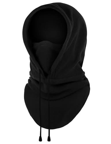 FEIKELUN Balaclava Ski Mask Snood Thermal Balaclavas for Men Winter Neck Warmer Women Snoods Windproof Fleece Hood Face Cover Hat Neck Gaiter for Motorcycle Fishing Walking Hiking Outdoor Sports
