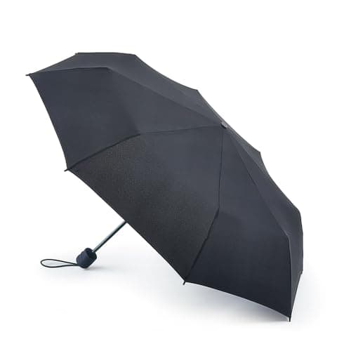 Fulton Performance Hurricane Umbrella Black, Strong Wind Resistant Frame UPF30+