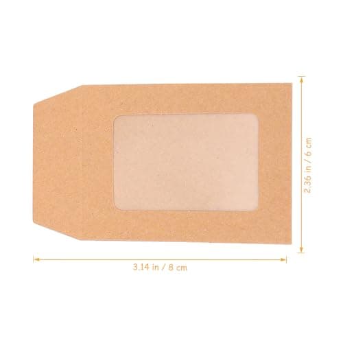 25pcs Kraft Paper Document Folder Business Envelopes — view 2