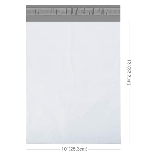 Switory Parcel Bags Postage Bags,for Posting Clothes Poly Postal Bags Self Seal Mailing Bag for Clothes Envelopes Postage Bag for Packaging, 25Pcs - White (10X13Inch) — view 5