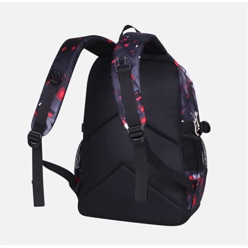 Boys Backpack For Kids Bookbag For Middle School Bags Travel Back Pack Toddlers Backpack And Lunchbox (Red, One Size) — view 5