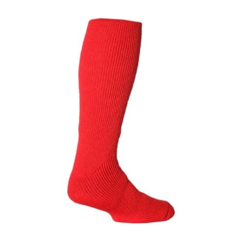 HEAT HOLDERS - Mens & Womens Knee High Thermal Socks | Extra Thick Warm Socks with Fluffy Insulated Inner for Winter | Ideal Socks for Outdoor Boots (6-11, Red)