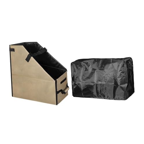 QUILSTM Portable Folding Bike Storage Bag Storage Case Essential For Travel Effortlessly Storing Bikes Anywhere Folding Bike Box Bicycle Travel Bag Box Car, Brown