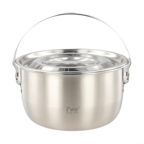 Camping Soup Pot 4L for Picnic Hiking Group Meals(1.4L) — view 6
