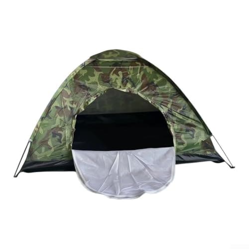 QuivyLivy Camo Backpacking Tent for 2 Person, Military- Style Shelter, — view 3