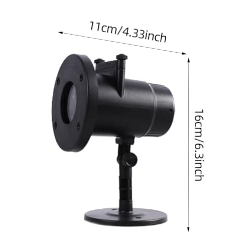 Halloween Projector Window, Panefright with Animated Horror Scenes Plug and Play Hd Star Projection Decorations Outdoor Indoor 3D Lights Mini Smart Movie WiFi Bluetooth Wireless Screen Mirroring — view 3