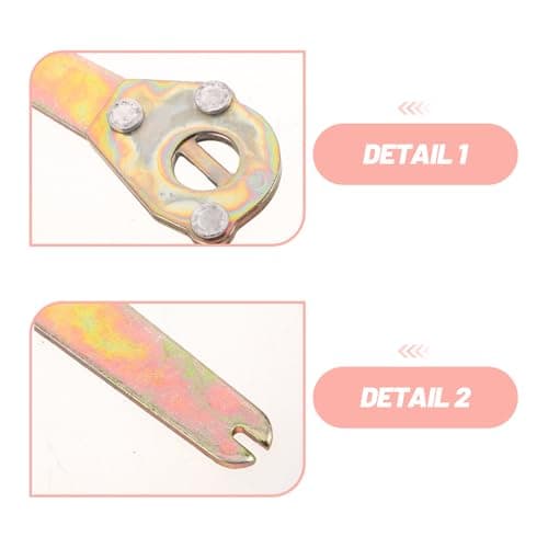 VINTORKY Universal Anti Slip Chain Accessory Metal Tool for Winter Travel — view 3