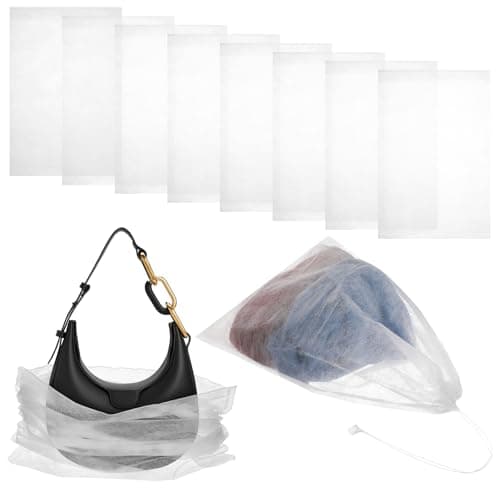 10Pcs Dust Bags For Handbags Drawstring Purse Dust Bags Non-Woven 48 X 32CM