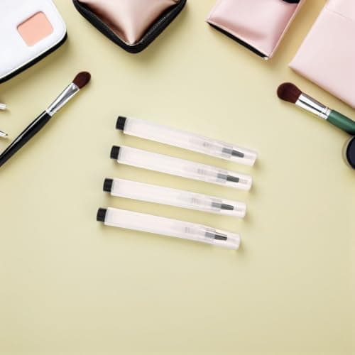 VICASKY 4pcs Vacuum Pump Makeup Bottle 7ml with Brush for Foundation Serum — view 6