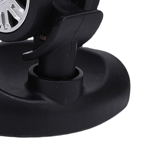 Gucagle 1 Pair Suitcase Wheels Silent and Wear Resisting ABS Universal Replacement Luggage Caster Kit Quiet Rolling Easy Installation for Travel Airport Hotel 2 Pack 8 Screws Included — view 2