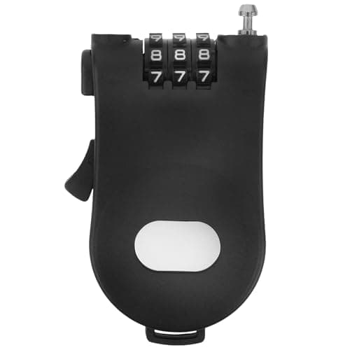 OFFSCH Bicycle Theft Lock for Snowboard Safety Compact Plastic Design Coded Lock for Mountain Bike for Skiing Gear