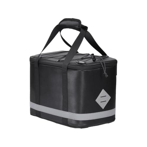 Cycling Rear Rack Bag - Portable Waterproof Cooler Pouch for Road, Mountain