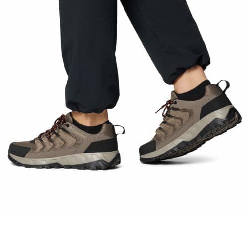 Columbia Men's Strata Trail Low Hiking Shoe, Mud/Tangy Orange, 6 UK — view 2