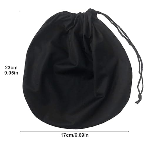 Amusingtao Helmet Bag,Multi-Purpose Helmet Storage Bag - Heavy-Duty Drawstring Design for Welding, Motorcycle, Ice Hockey, Ski, Bicycle & Equestrian Helmets(47 * 42cm) — view 2
