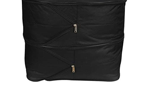 ARIANA Extra Large Strong Expandable Cargo Zipper Duffle Wheeled Travel Bag - 855 (36"- H95xW54xD34cm) — view 6