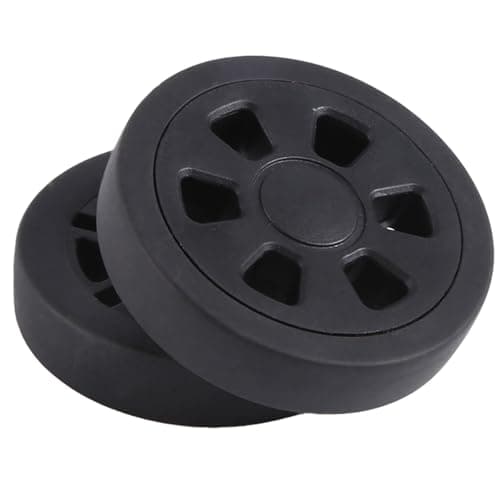 yomoe 55X13mm Set of 2 Luggage Wheel Suitcase Replacement Wheels, Luggage Suitcase PU Swivel Caster Wheel Bearings Repair Kit — view 4