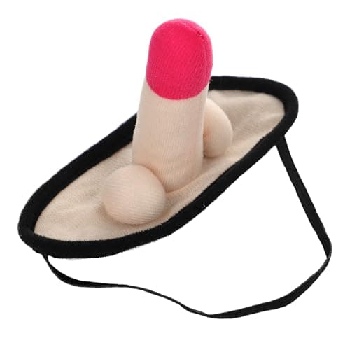 Faxianther Funny Prank 3D Blindfold Eye Mask Bachelorette Party Night Club Bar Crazy Eyemask Halloween Cosplay Honeymoon Couples Game Eyewear Props Costume Accessory Cozy Blackout Sleep Mask Eyeshade — view 4